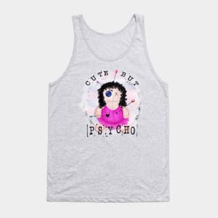 Cute But Psycho Voodoo Doll Tank Top